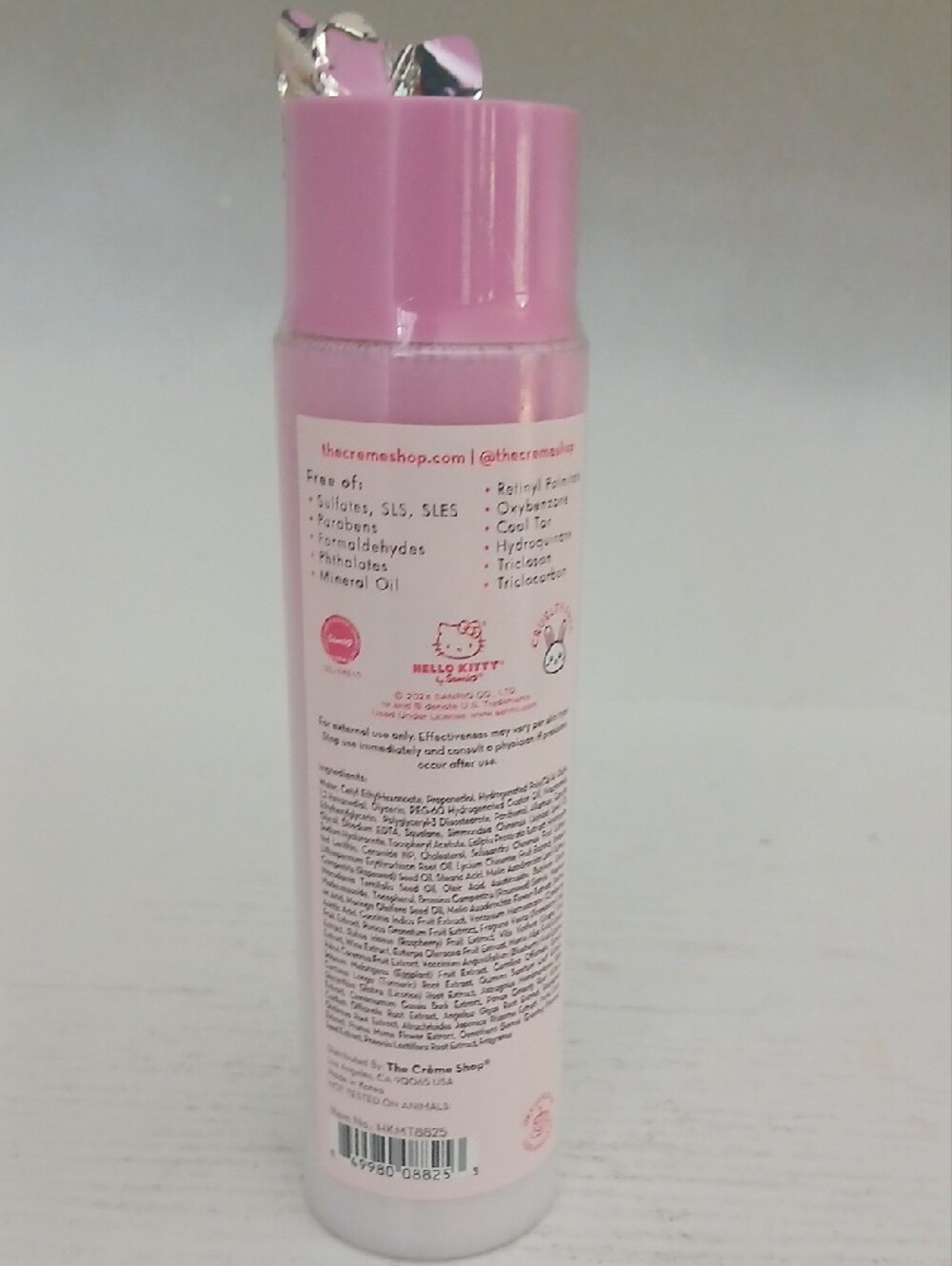 Hello Kitty Pink & Gold Strawberry Milk Toner - Picture 2 of 2